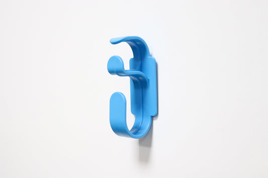 CPAP Hose & Mask Wall Hook – Blue Organiser