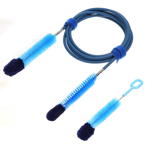 CPAP Hose Cleaning Brush Set – 7 ft Flexible Brush + 10 inches Handy Brush