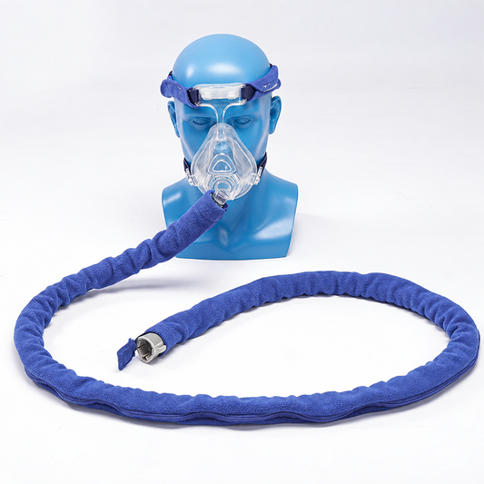 Soft Fleece CPAP Hose Cover – 2-metre Blue