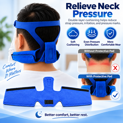Full CPAP Headgear Protective Fleece Pad