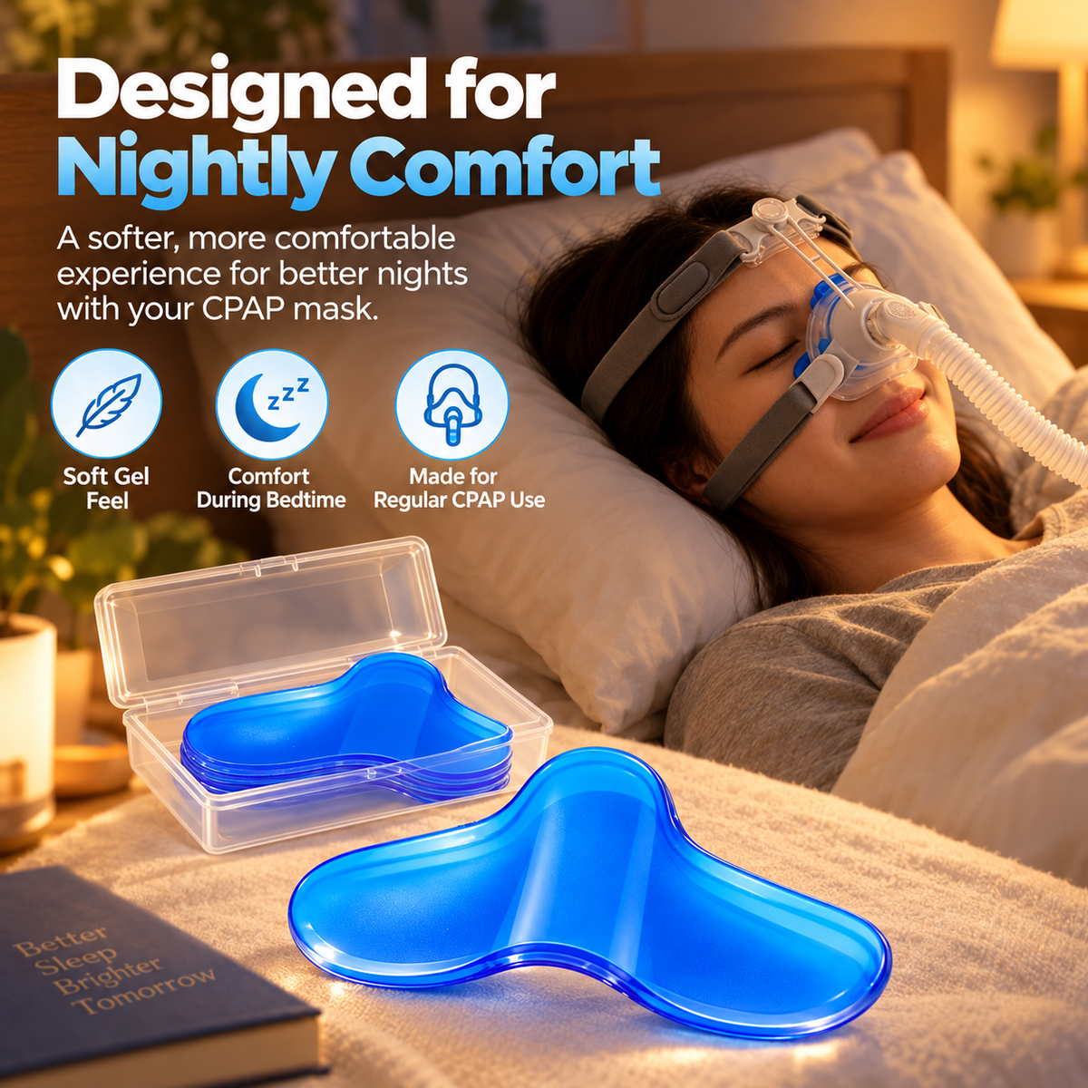 CPAP Nasal Gel Pad for Nasal Masks