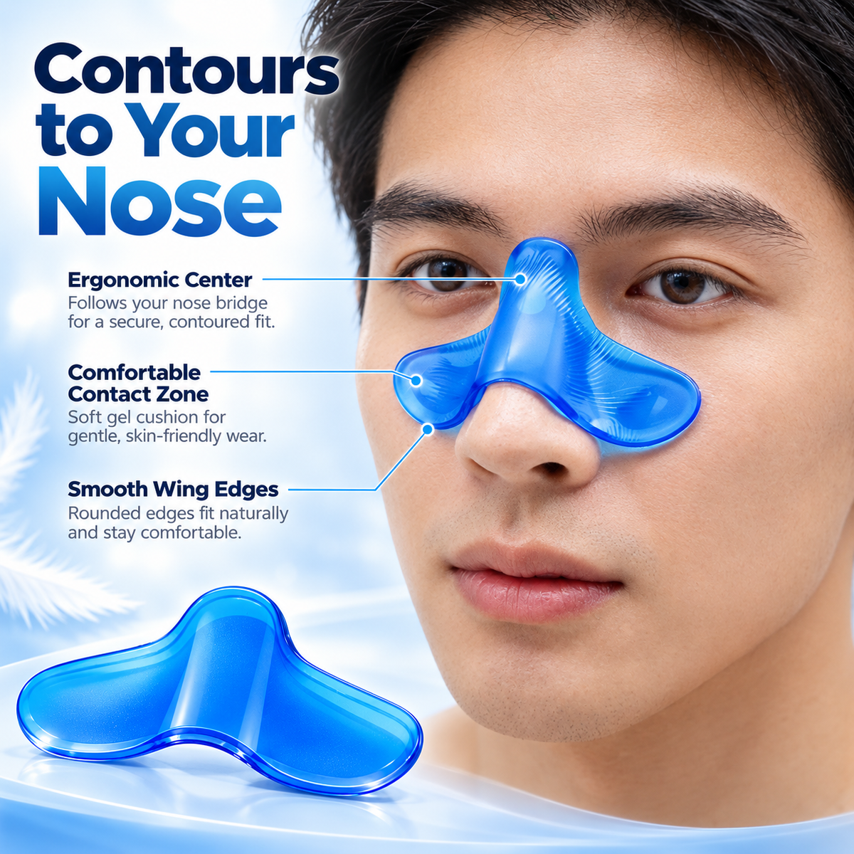 CPAP Nasal Gel Pad for Nasal Masks