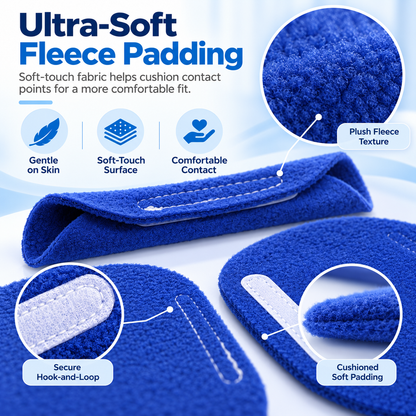 Oval Fleece CPAP Headgear Strap Cover